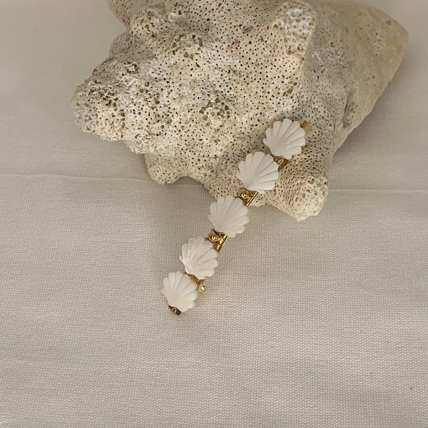 Barrette coquillage