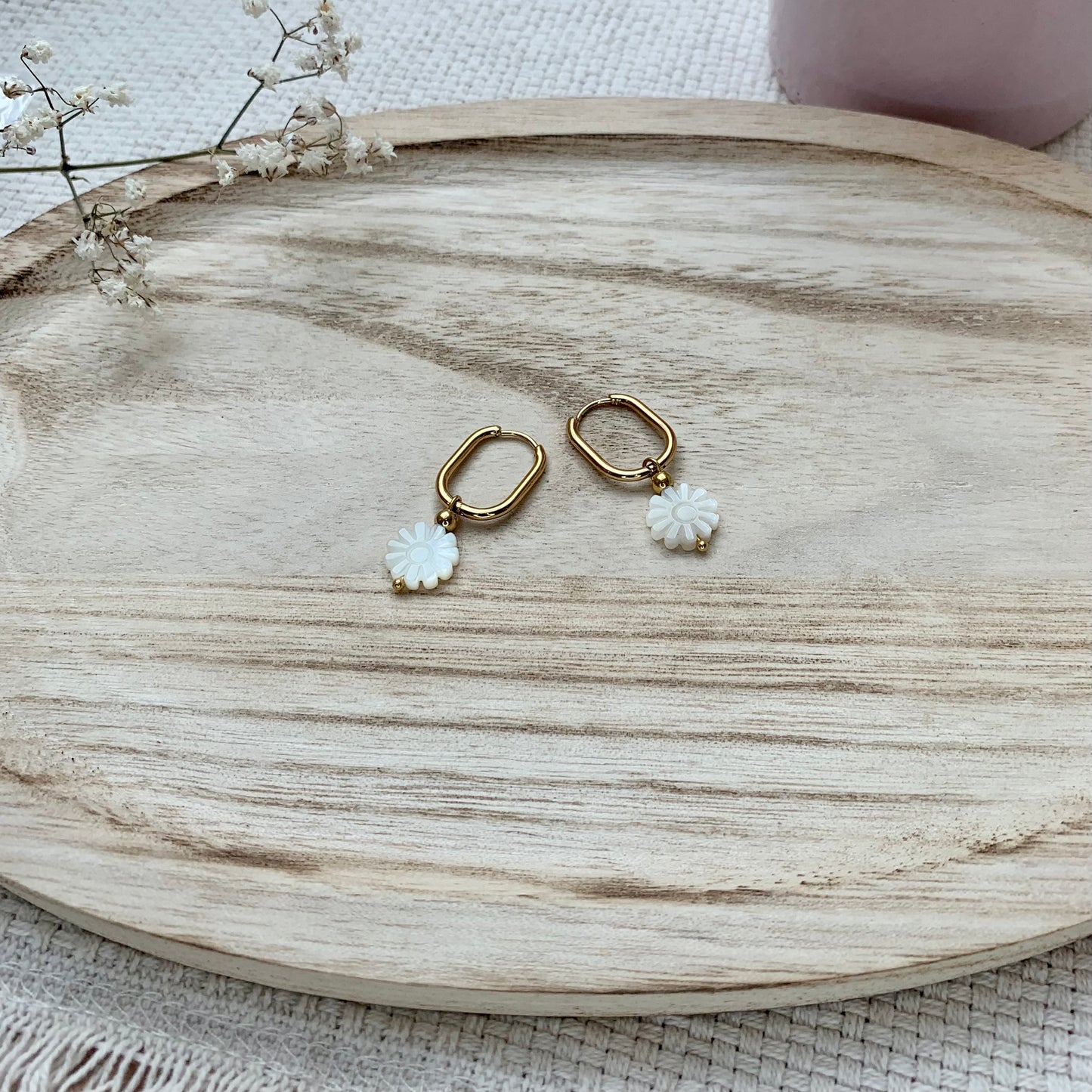 Boucles d'oreilles Marguerite