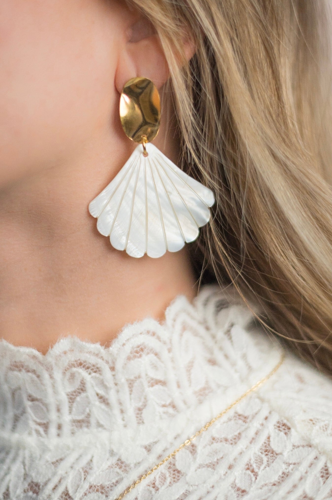 Boucles d’oreilles Marine